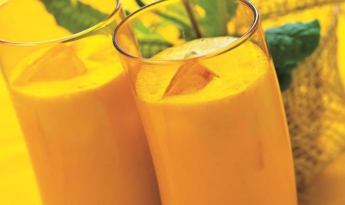 Апельсиново-персиковый коктейль