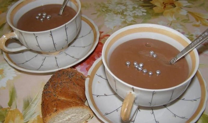 Кисель из какао