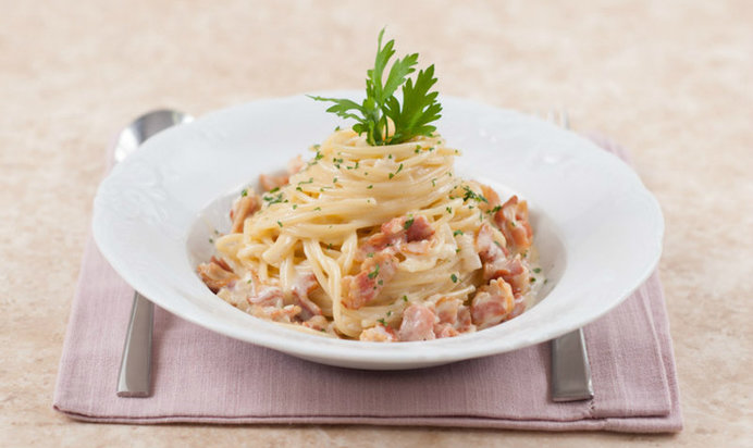 Спагетти карбонара