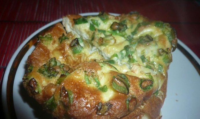 Омлет в горшочке