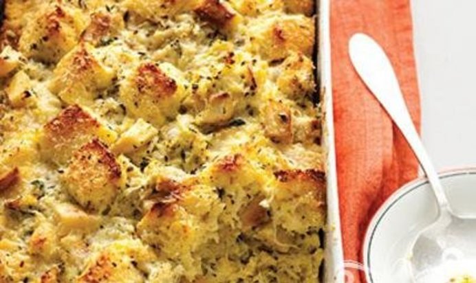 Хлебный пудинг с пастернаком