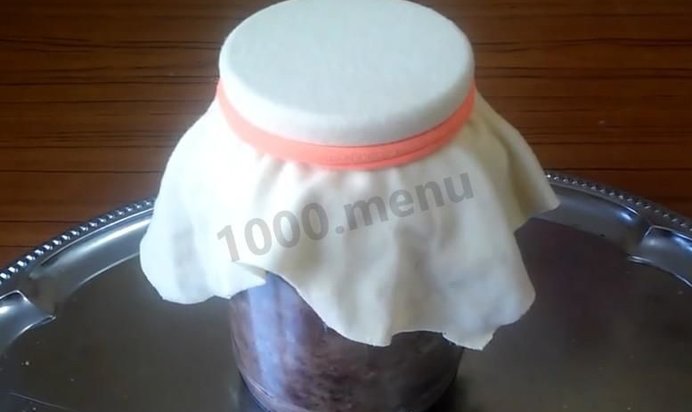 Закваска для кваса из ржано-пшеничного хлеба