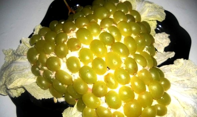 Салат Виноградная гроздь