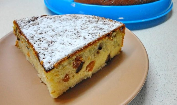 Кекс сметанник в мультиварке