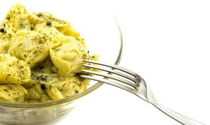 Хинкали с мясом и сыром