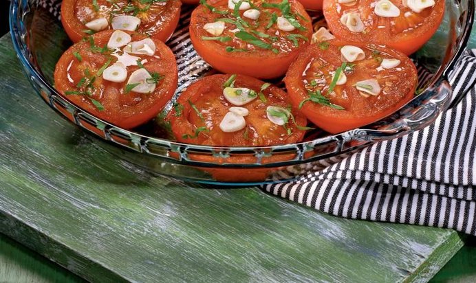 Отбивная с виноградом