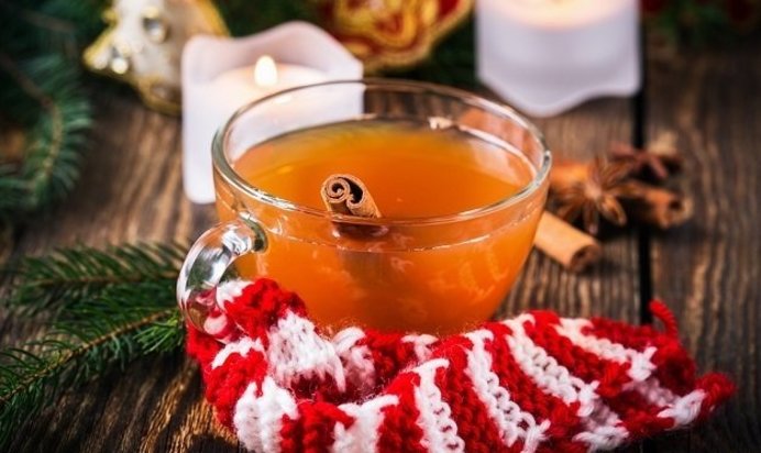 Яблочный согревающий напиток