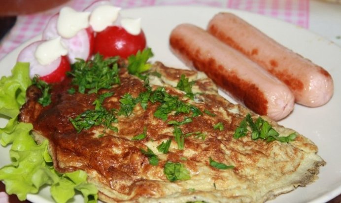 Омлет с начинкой