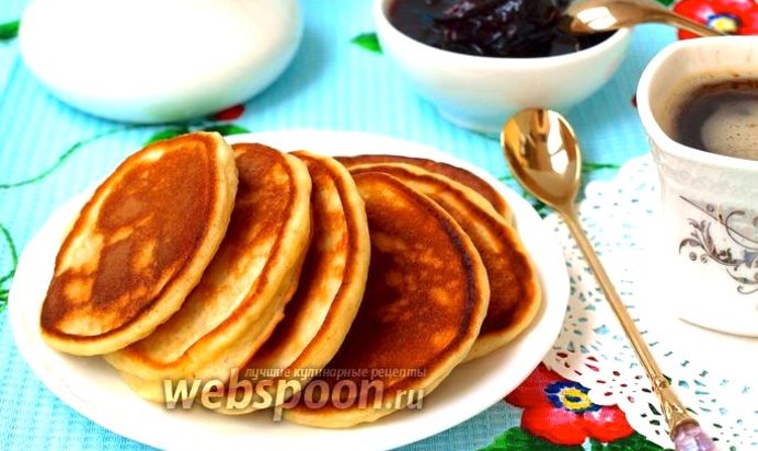 Оладьи на йогурте