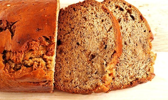 Банановый хлеб с миндальным экстрактом