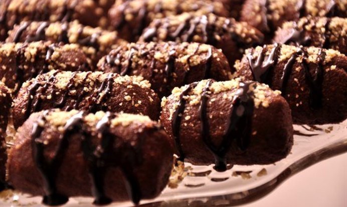 Пирожное «Картошка» с красным вином