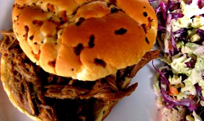 Сэндвич барбекю со свининой