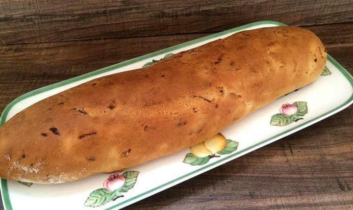 Хлеб с жареным луком