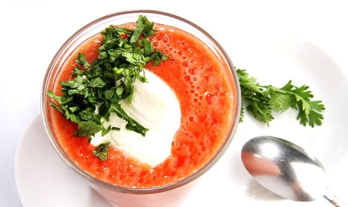 Коктейль из помидоров