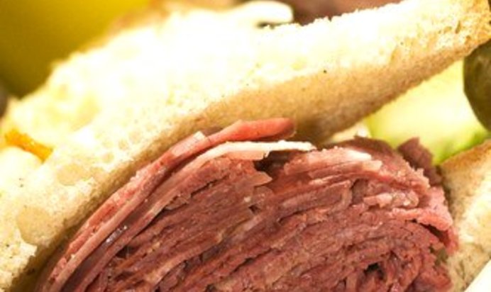 Большой бутерброд по‑венгерски