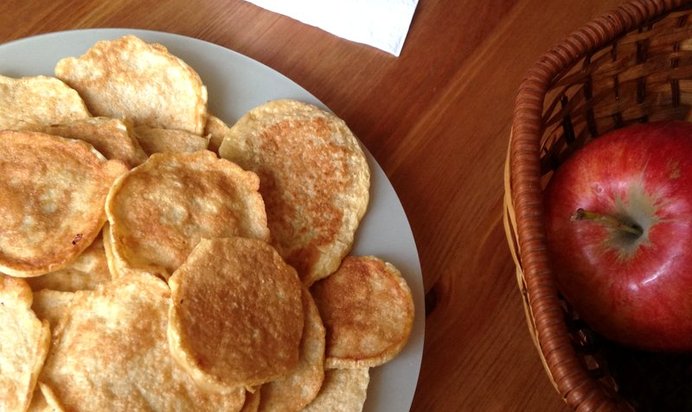 Оладьи с отрубями