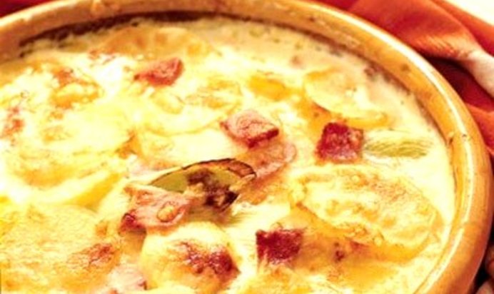 Запеканка со свининой