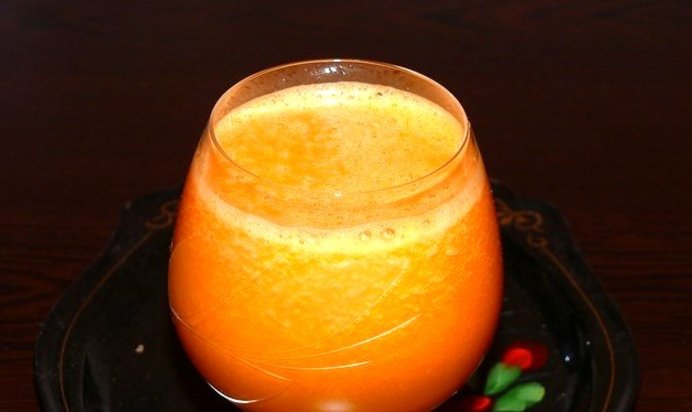 Сок из тыквы и моркови на зиму