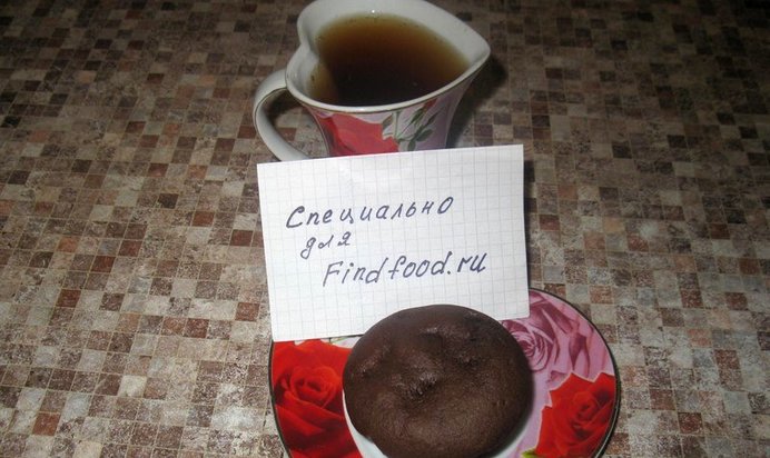 Шоколадные кексы на сыворотке