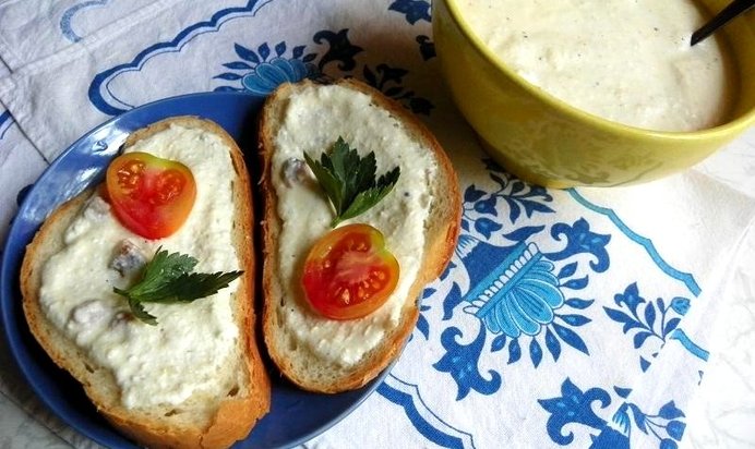 Творожная паста для бутербродов