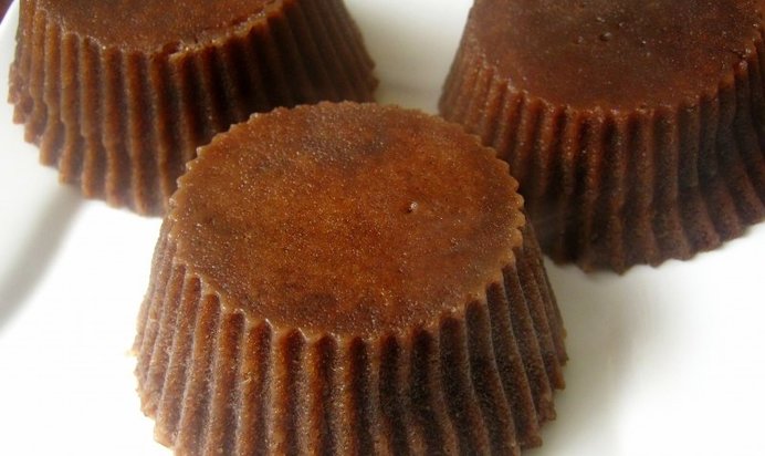 Шоколадные кексы в микроволновке