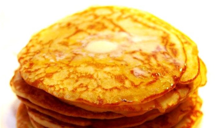 Блины на минеральной воде