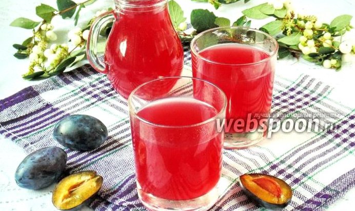 Кисель из слив