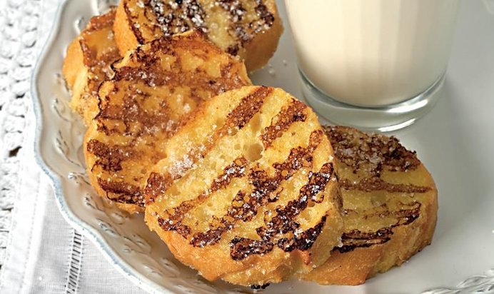 Яичные гренки