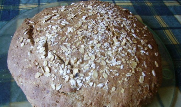 Бездрожжевой ржаной хлеб