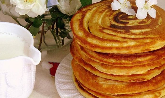 Апельсиновые оладьи