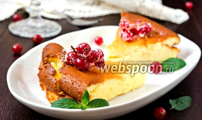 Творожная запеканка-суфле