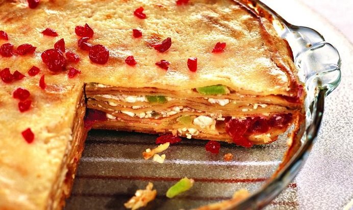 Запеканка из блинов