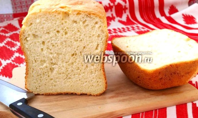 Рисовый хлеб в хлебопечке