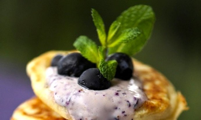 Диетические овсяные оладьи