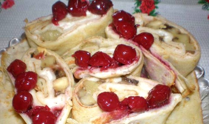 Рулеты из блинов