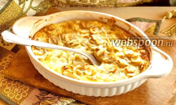 Омлет с топинамбуром в духовке