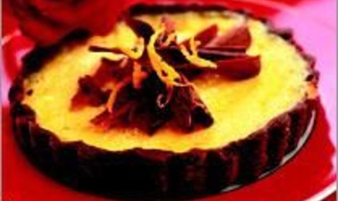 Шоколадно-апельсиновые тортики