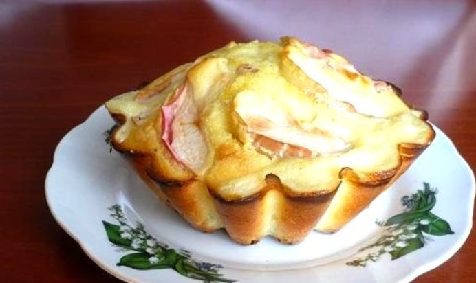 Кукурузный лайт кекс