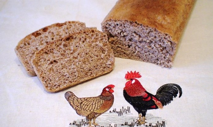 Цельнозерновой хлеб с отрубями