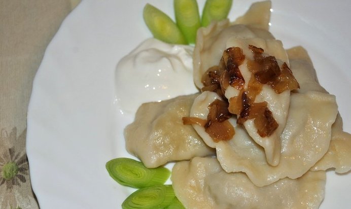 Вареники с капустой и картошкой