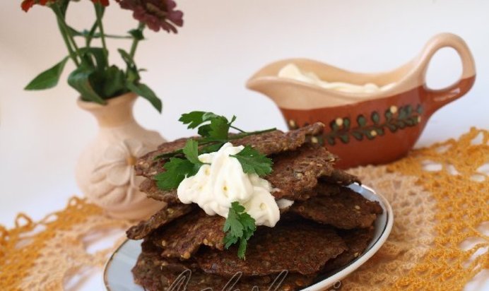 Баклажановые оладьи