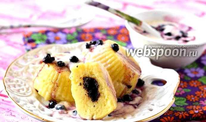 Ленивые вареники с маковой начинкой в мультиварке