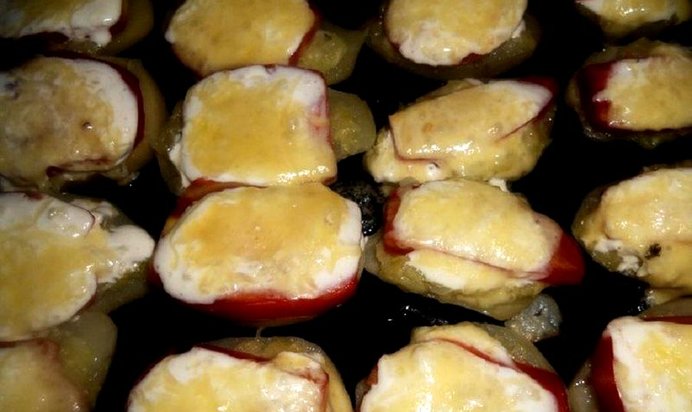 Картофельные бутерброды