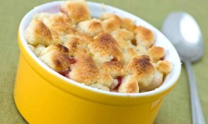 Запеканка из клубники