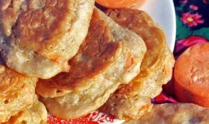 Овсяные оладьи на кефире