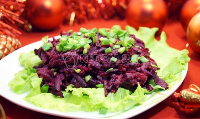 Салат из свёклы