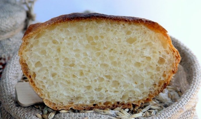 Хлеб без замеса от Джима Лэхей( в кастрюле)