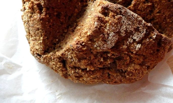 Бездрожжевой масала-хлеб