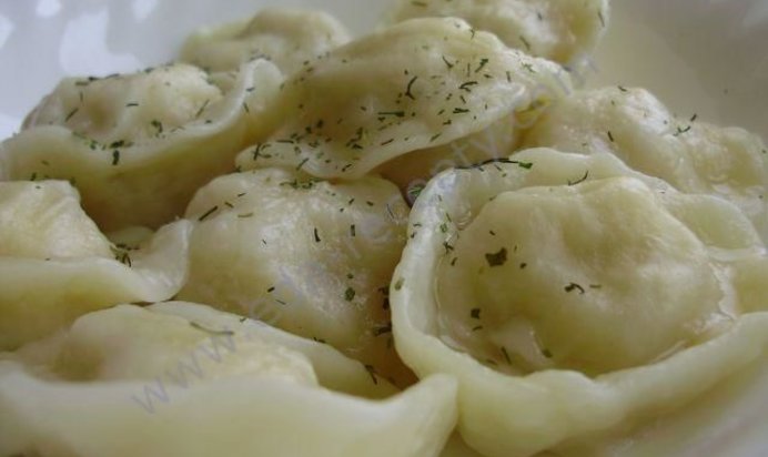 Постные пельмени соевые вегетарианские