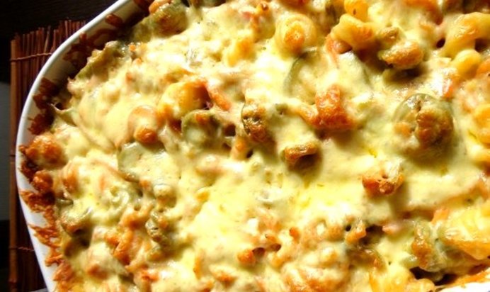 Запеканка из вермишели в духовке